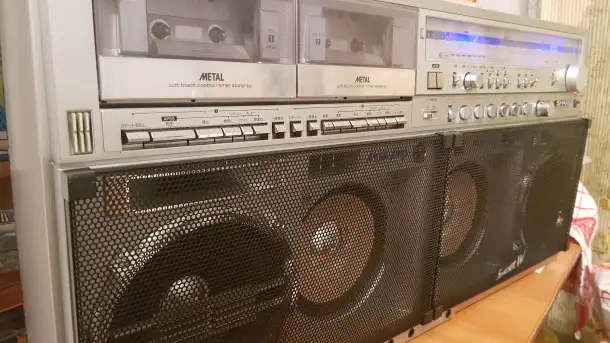 Магнитола 80х годов SHARP GF-919, фотография 3