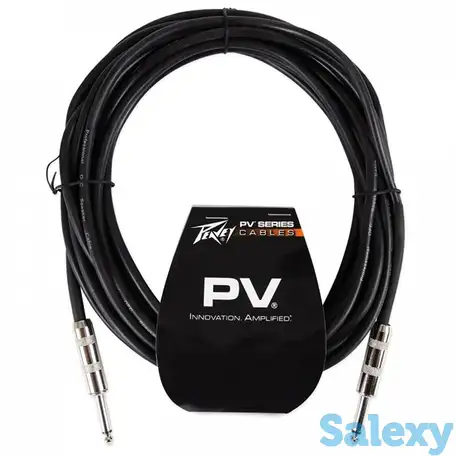 Акустический кабель jack-jack 15 м peavey pv 50' 12g s/s, фотография 1