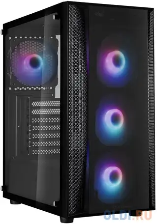 Корпус atx silverstone sst-fab1b-pro-v2 без бп чёрный, фотография 1