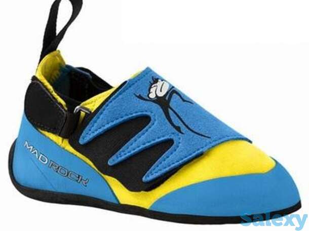 Скальные туфли mad rock mad monkey 2.0 blue/yellow, фотография 1