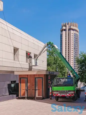 Высотный клининг / Мойка фасада / Мойка окон / Высотные работы / Промышленный альпинизм /Альпинисты, фотография 2