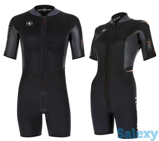 Гидрокостюм dive 2017, 4шорти 4 мм, передняя молния, муж,, фотография 1