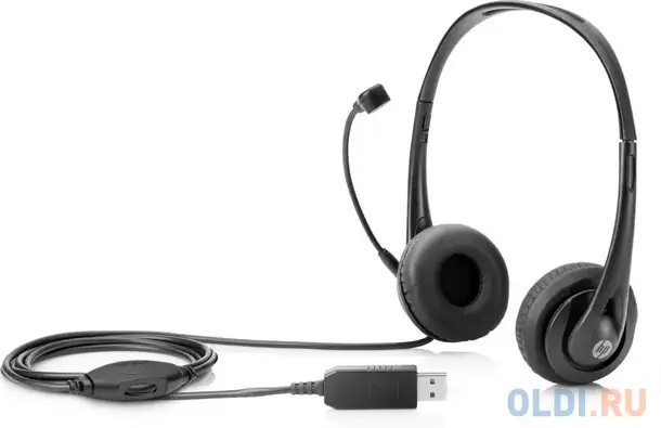 Hp stereo usb headset, фотография 1
