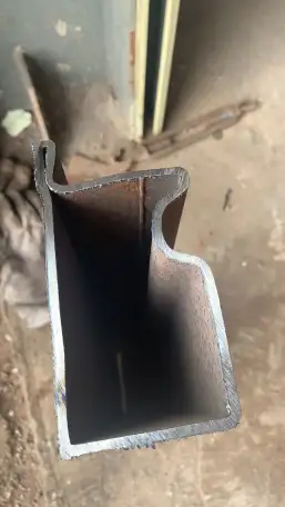 Профилегибочная машина для производства опалубки прямо из круглых труб, фотография 1