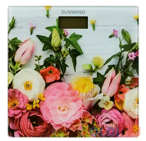 Весы напольные sunwind ssb050 рисунок, фотография 1