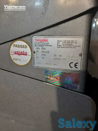 Спиральный тестомес Sottoriva EVO (с подкатной дежой), фотография 7