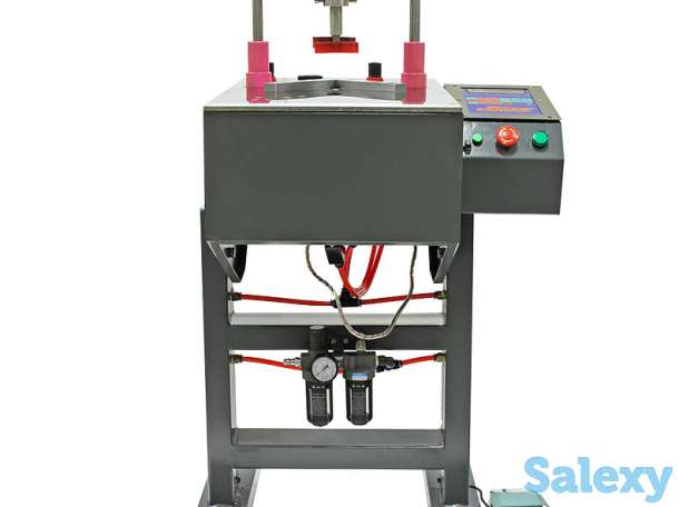 Модель-6 Программируемый пневматический станок с ЧПУ для скрепления углов рам., фотография 1