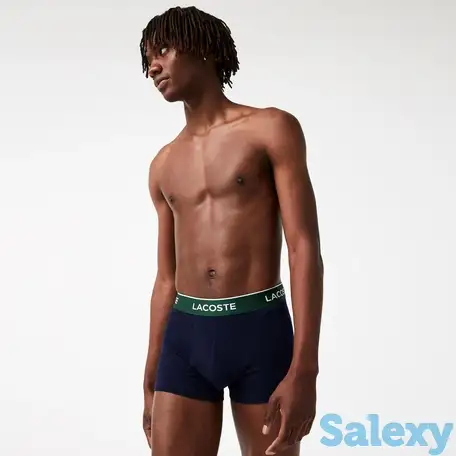 Мужское нижнее бельё lacoste (3 шт.), фотография 1