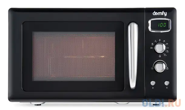 Микроволновая печь domfy dsb-mw104 900 вт чёрный, фотография 1