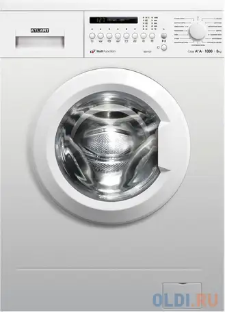 Стиральная машина атлант 50у107 белый, фотография 1