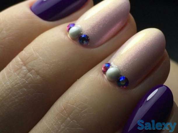 Курсы  маникюр педикюр Аппаратный маникюр Гель лак покрытие снятие Укрепление Выравнивание ногтей КОМБИ маникюр дизайн, фотография 1