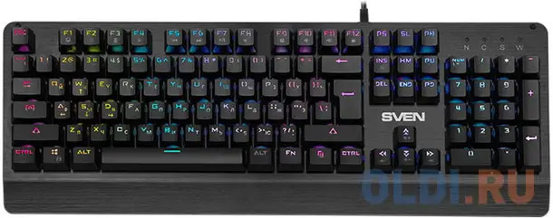 Клавиатура sven kb-g9700 black usb, фотография 1