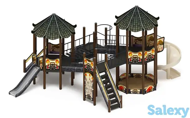 Карнавал (шанхай) - дик 2.22.04-02 - игровой комплекс h=1200 h=2000, фотография 1