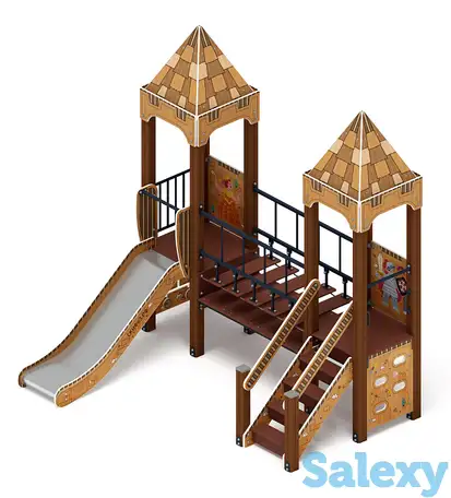 Королевство (картонное) - дик 1.15.07-22 - игровой комплекс h=900, фотография 1