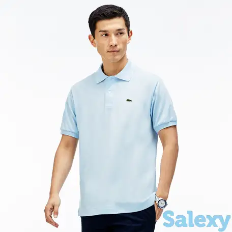 Мужское поло lacoste l1212 classic fit, фотография 1