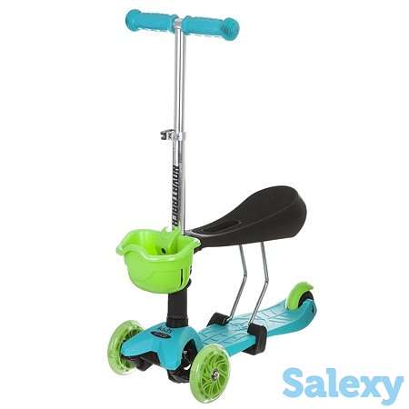 Детский самокат Кикборд Novatrack, Tech Time в Арыси! Рассрочка и Кредит, фотография 1