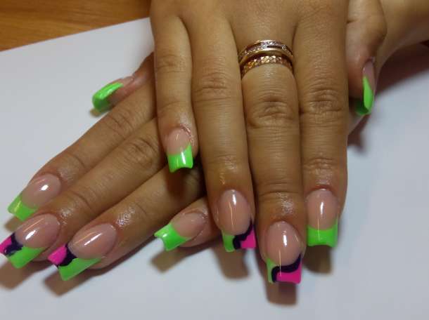 Наращивание ногтей (АКРИЛ, ГЕЛЬ), маникюр, педикюр - на выезд, фотография 9