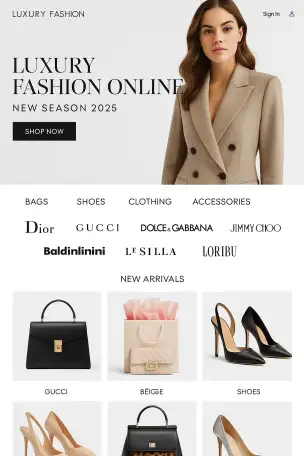 Готовый бизнес интернет-магазин люкс одежды в ЕС, США дропшиппинг, фотография 5