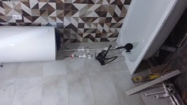 Укладка кафеля, ванные комнаты под ключ., фотография 1