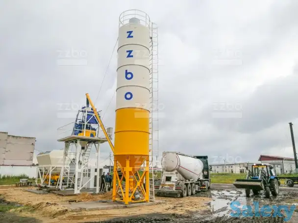 Бетонный завод СКИП-60, фотография 1