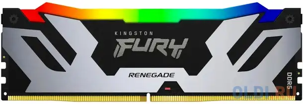 Оперативная память для компьютера kingston fury renegade rgb dimm 16gb ddr5, фотография 1