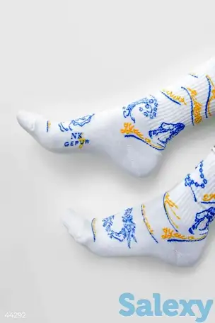 Носки с принтом nk by gepur, фотография 1