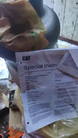 турбины, комплект, на бульдозер Caterpillar Cat D10T2, фотография 3