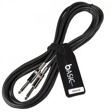 Кабель jack-jack 5 м bespeco basic bs500s, фотография 1