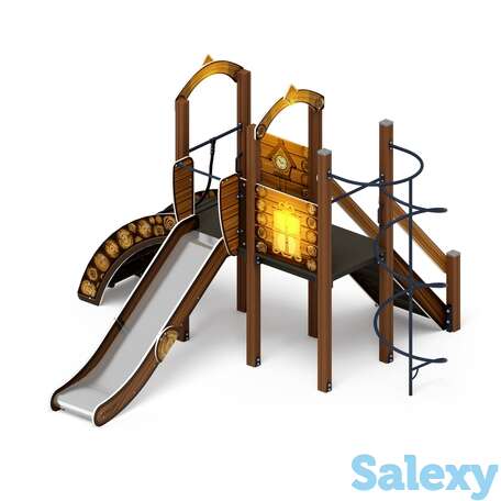 Детский игровой комплекс «играйте с нами (эко)» дик 2.01.1.02-02 h=1200, фотография 1