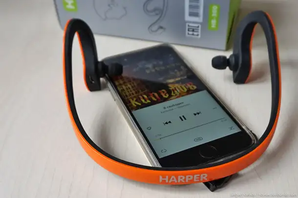 Беспроводные наушники HARPER HB-300, фотография 1