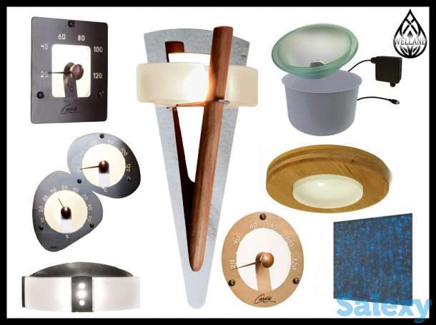 Светильники для русской бани и финской сауны Cariitti (Без источников света), фотография 2