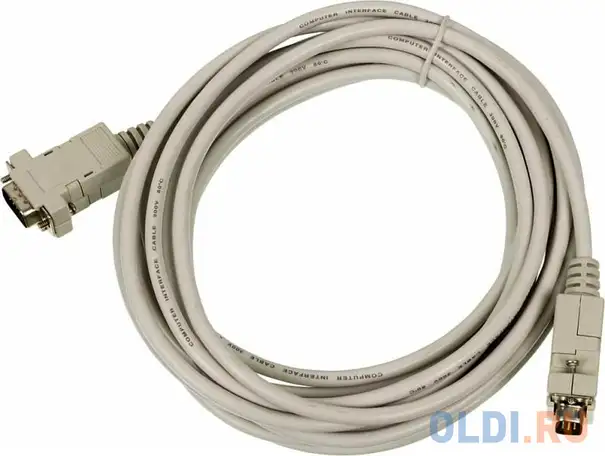 Кабель vga 5м ningbo cab016-5 круглый серый, фотография 1