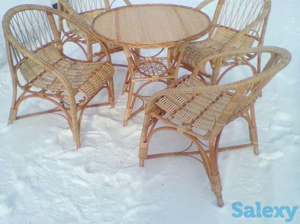 Плетеная мебель из лозы, фотография 1