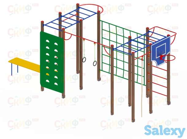 Спортивный уличный комплекс СК 121, фотография 1