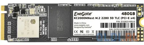 Ssd накопитель exegate next 480 gb pci-e 3.0 x4, фотография 1