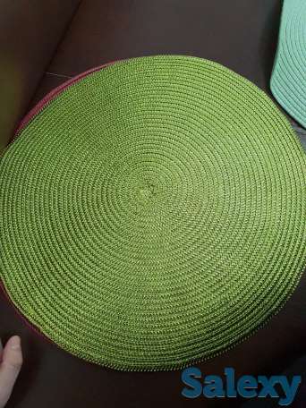 Подтарельники разных цветов, качественный материал, круглые, фотография 4