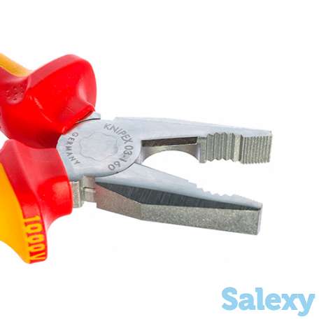Пассатижи диэлектрические 1000v 160 мм knipex kn-0306160, фотография 2