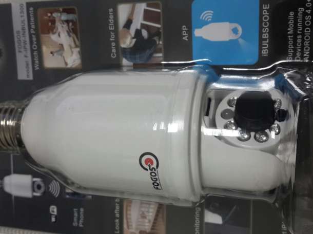 Видеонаблюдение! Камера-лампочка., фотография 1