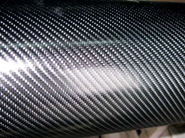 2D лакированный карбон черный, автопленка, фотография 2