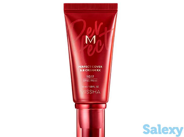 Вв крем missha m perfect cover bb cream rx (50 мл), цвет #25 warm beige | тёплый бежевый, фотография 1