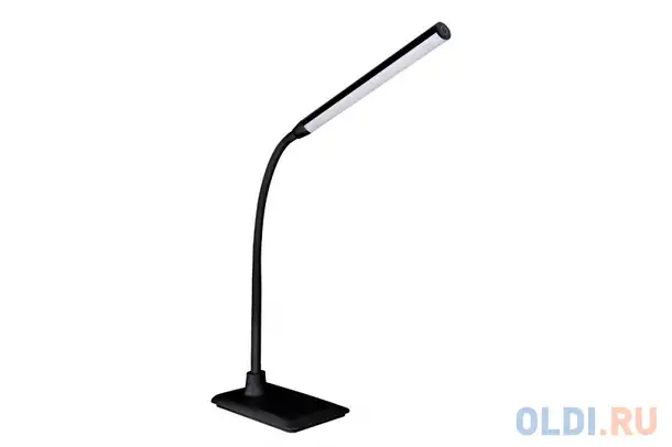 Camelion kd-792  c02 чёрный  led (свет-к настольн.,6 вт,230в, сенсорн.вкл-е,, фотография 1