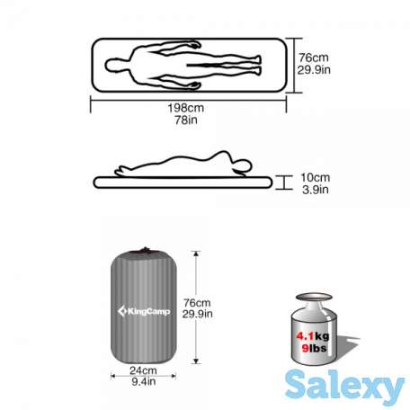 Коврик kingcamp delux wide, фотография 4