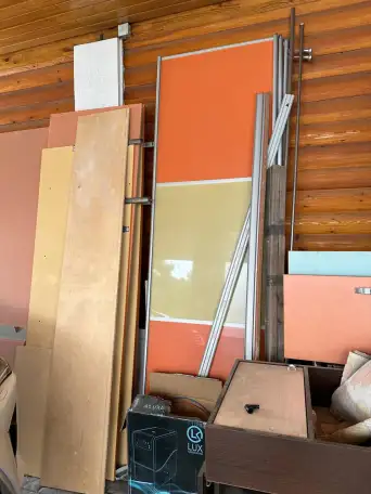 Шкаф-купе в разобранном виде, фотография 1