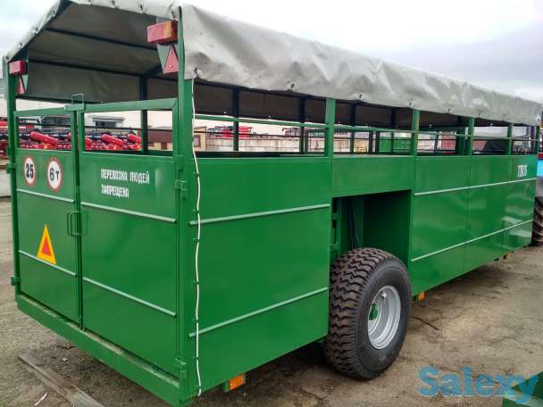 Тележка специализированная ТПС-6 (для перевозки КРС)  (Собственное производство), фотография 1