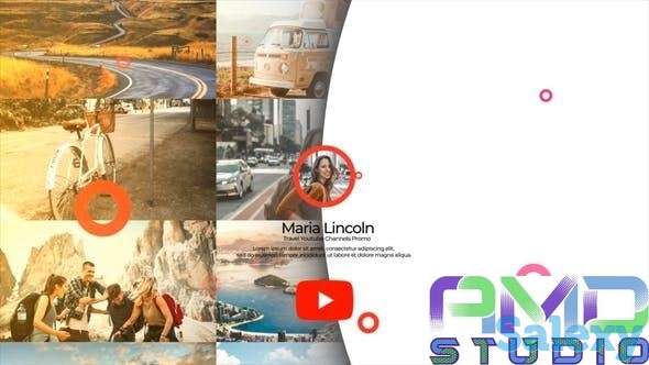 Видеозаставка для YOUTUBE канала о путешествиях заказать. (TRAVEL_2), фотография 1