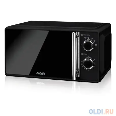 Микроволновая печь bbk 17mws-794m/b-m 700 вт чёрный, фотография 1