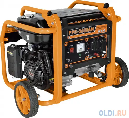 Генератор carver ppg- 3600аm 2.8квт, фотография 1