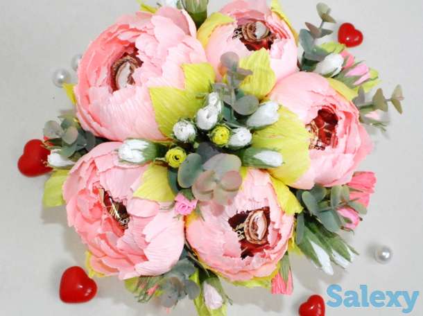 Букет из конфет - лучший подарок на 14 февраля, 8 марта, фотография 4