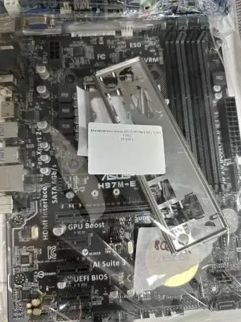 Материнская плата Asus H97M-E, фотография 1