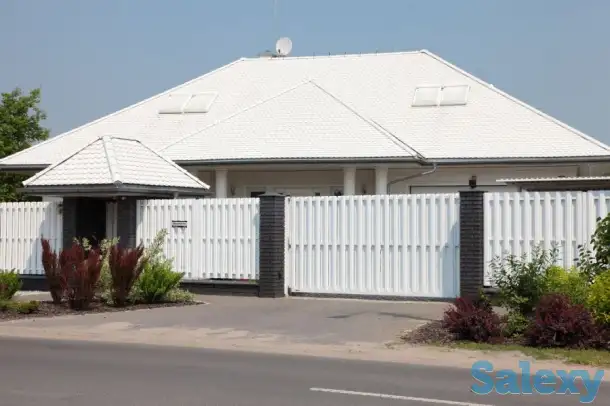 Установка заборного ограждения, фотография 1